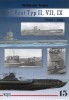 U-boot Typ II, VII, IX Photo + Color (Trojca 15) title=