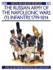 The Russian Army of the Napoleonic Wars (1) : Infantry 1799-1814 (Men-at-Arms Series 185) title=
